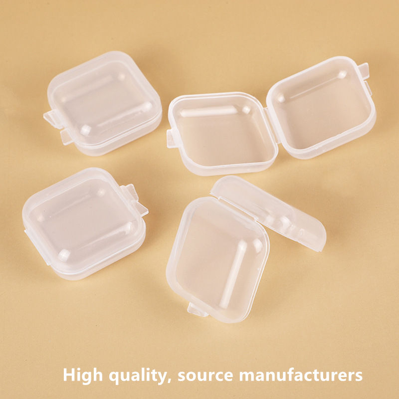 Premium Clear Mini Plastic Storage Boxes With Lids
