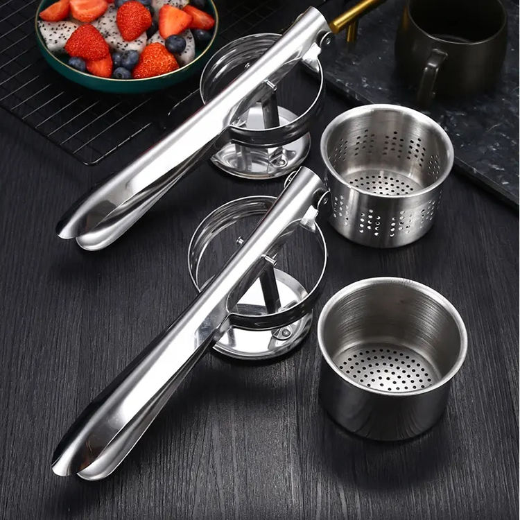 Premium Stainless Steel Manual Citrus Juicer Press Machine