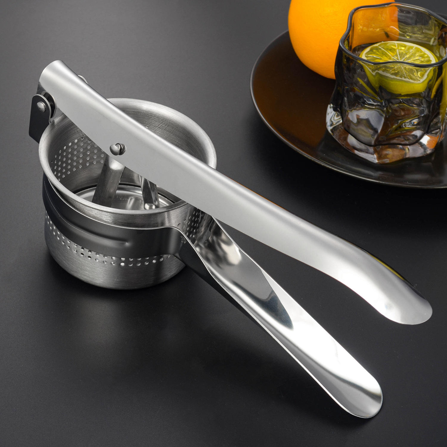 Premium Stainless Steel Manual Citrus Juicer Press Machine