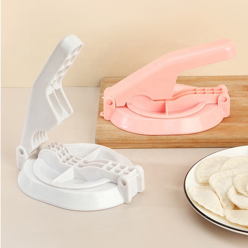 Manual Dumpling Maker Machine and Dough Wrapper Press