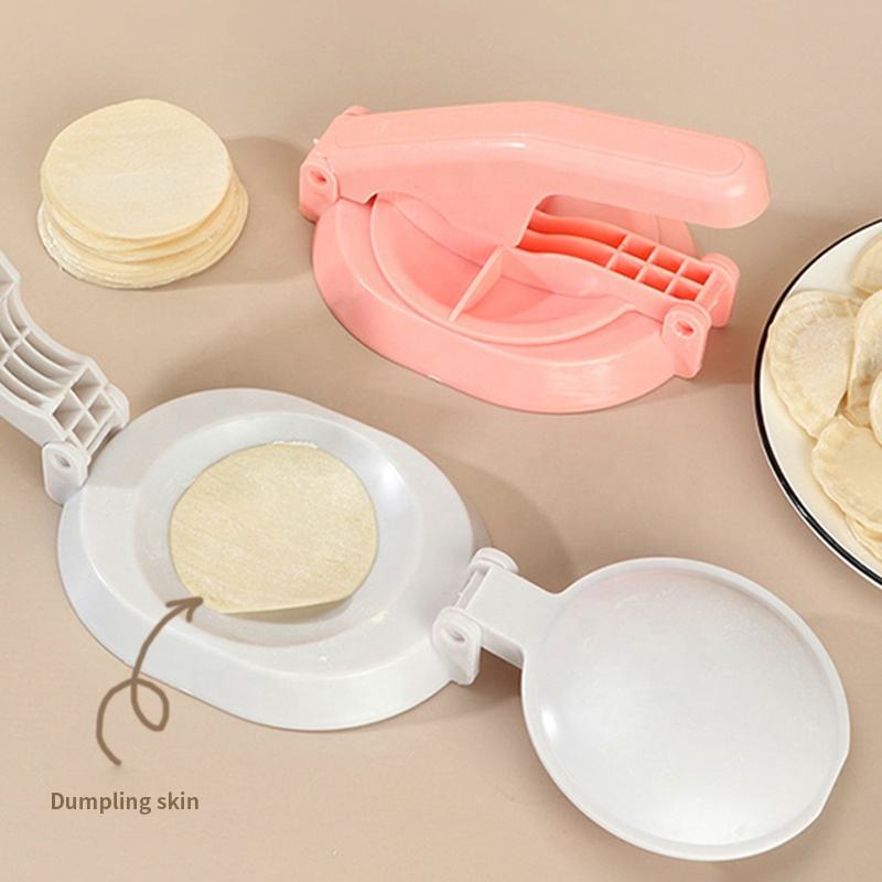 Manual Dumpling Maker Machine and Dough Wrapper Press