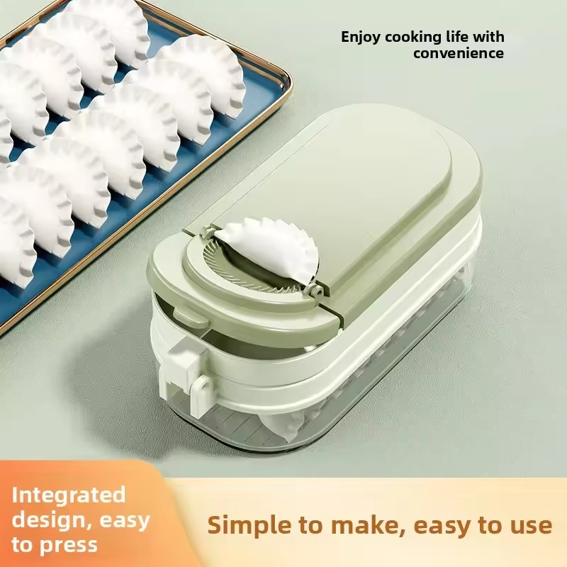 Multi-Layer Sealed Dumpling Storage Box with Freshness Timer