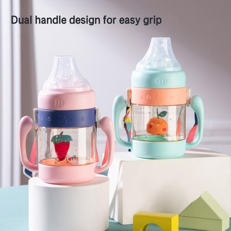 Leakproof Baby Sippy Cup With Dustproof Cover