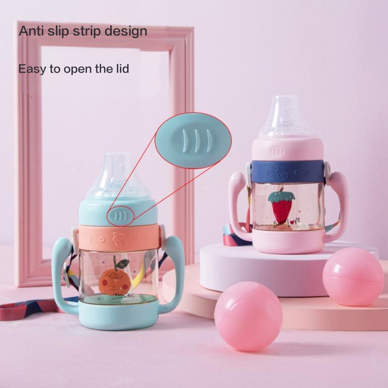 Leakproof Baby Sippy Cup With Dustproof Cover