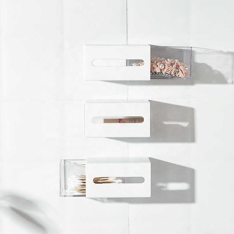 Premium Under Desk Drawer Organizer With Clear Compartments