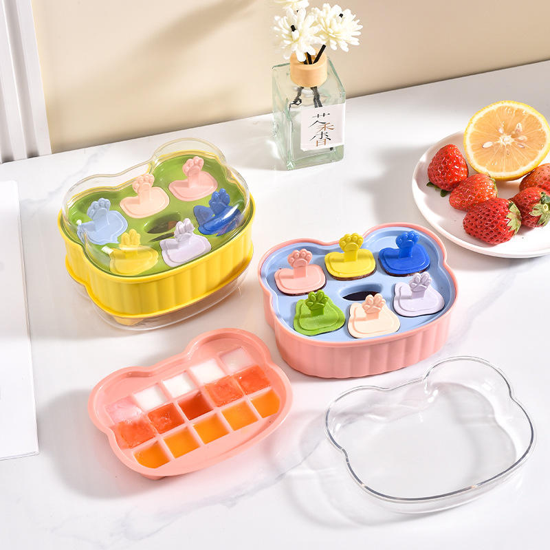 Ice Lolly Mold Reusable Popsicle Maker Set
