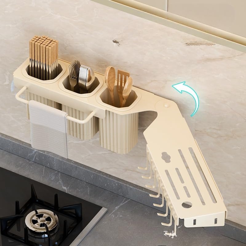 Wall Mounted Over The Sink Organizer Rack