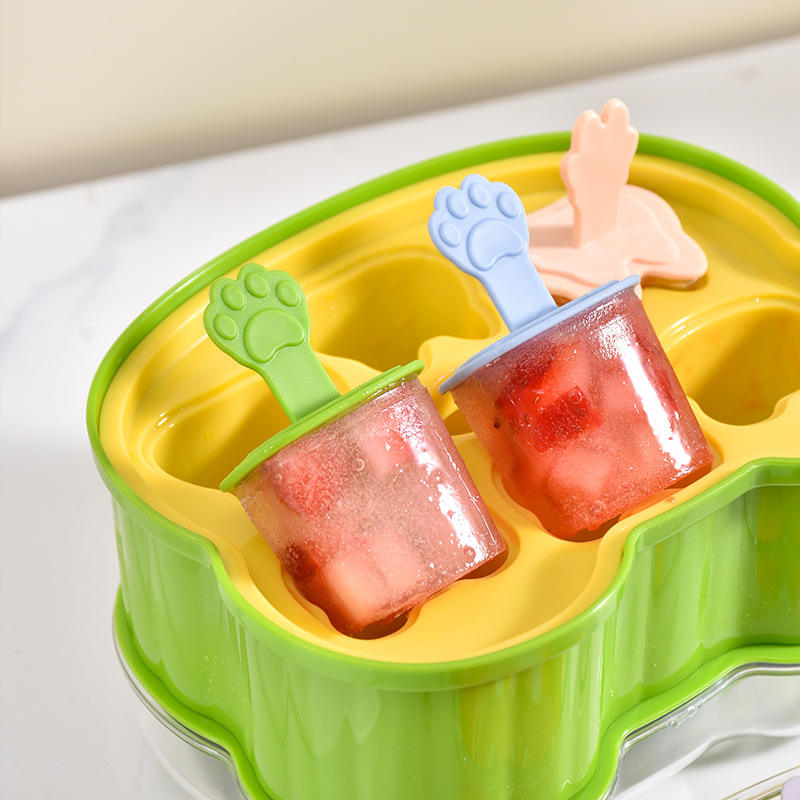 Ice Lolly Mold Reusable Popsicle Maker Set