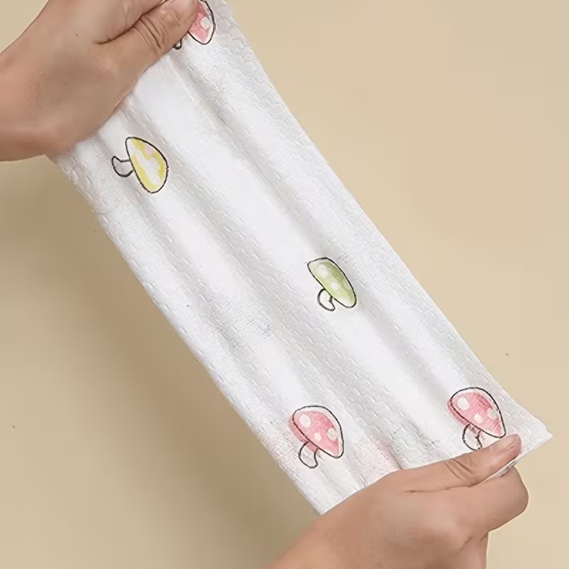 Reusable 50 Sheets Tissue Roll, Cleaning Paper Towels