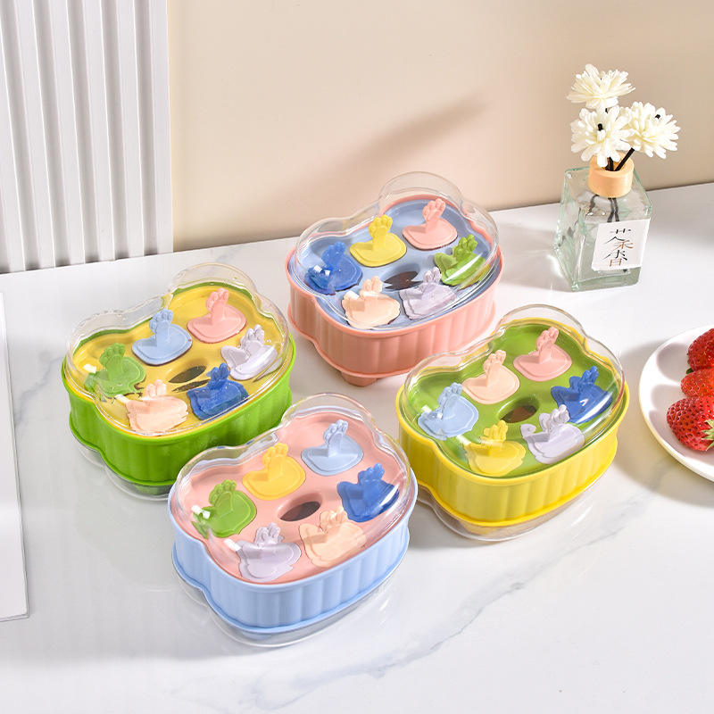 Ice Lolly Mold Reusable Popsicle Maker Set