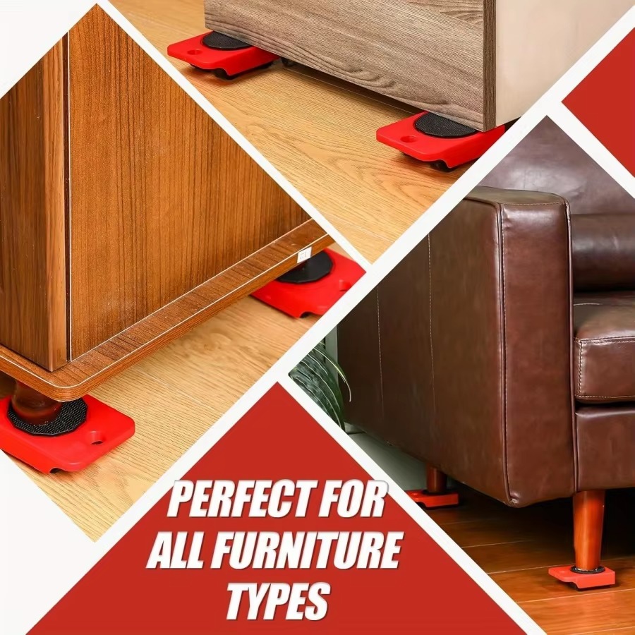 5Pcs Heavy Duty Furniture Lifter Tools