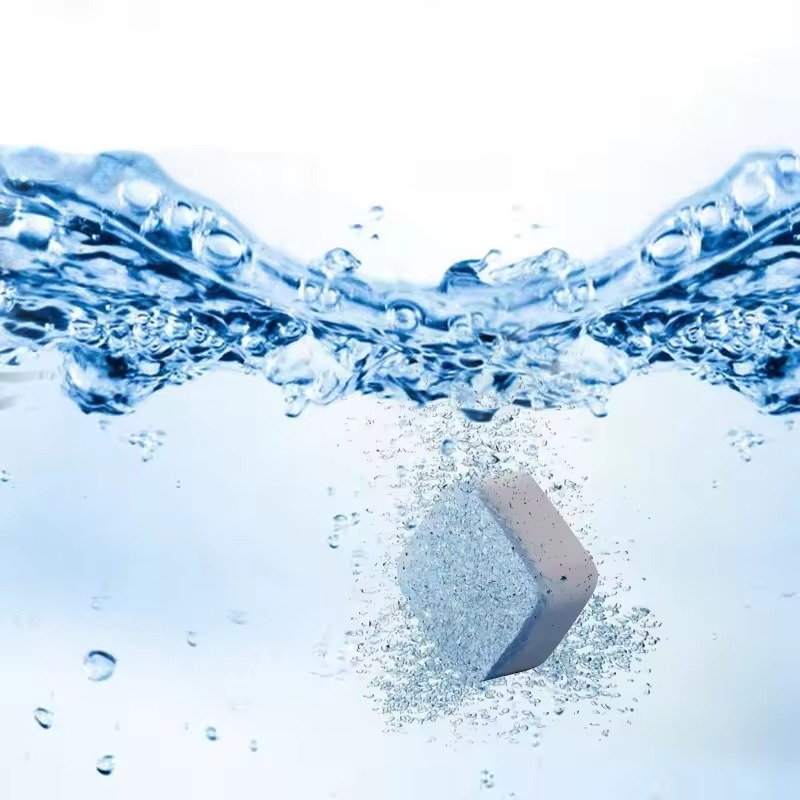 12 Pcs Washing Machine Cleaning Tablet Solid Washing Machine Cleaner
