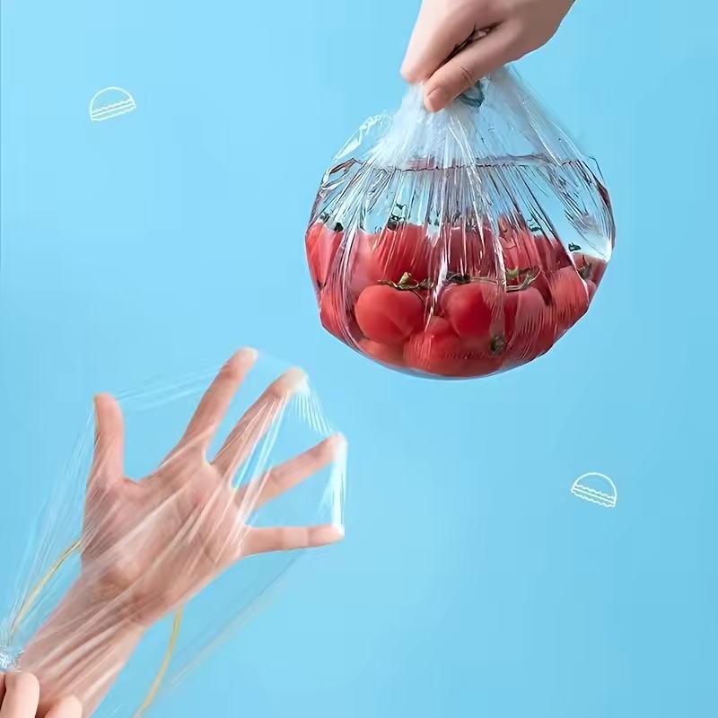 100Pcs Reusable Elastic Food Storage Covers
