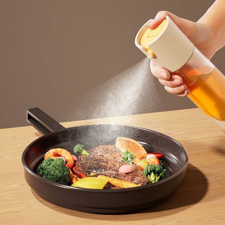 2 in 1 Oil Sprayer For Cooking Thickened Glass Oil Sprayers (300ML)