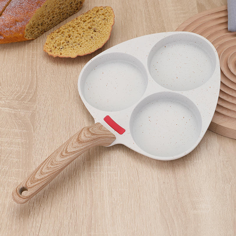 3 Holes Egg Frying Pan Non-Stick Pan