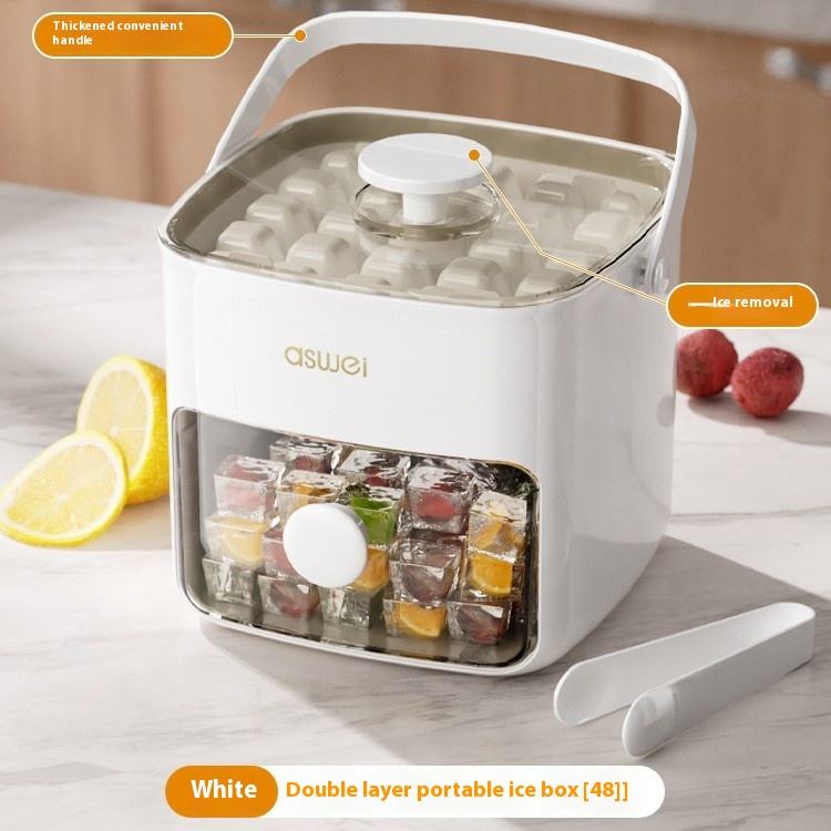 Easy Press Type Ice Cube Bucket