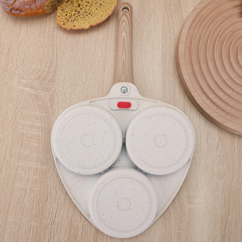 3 Holes Egg Frying Pan Non-Stick Pan