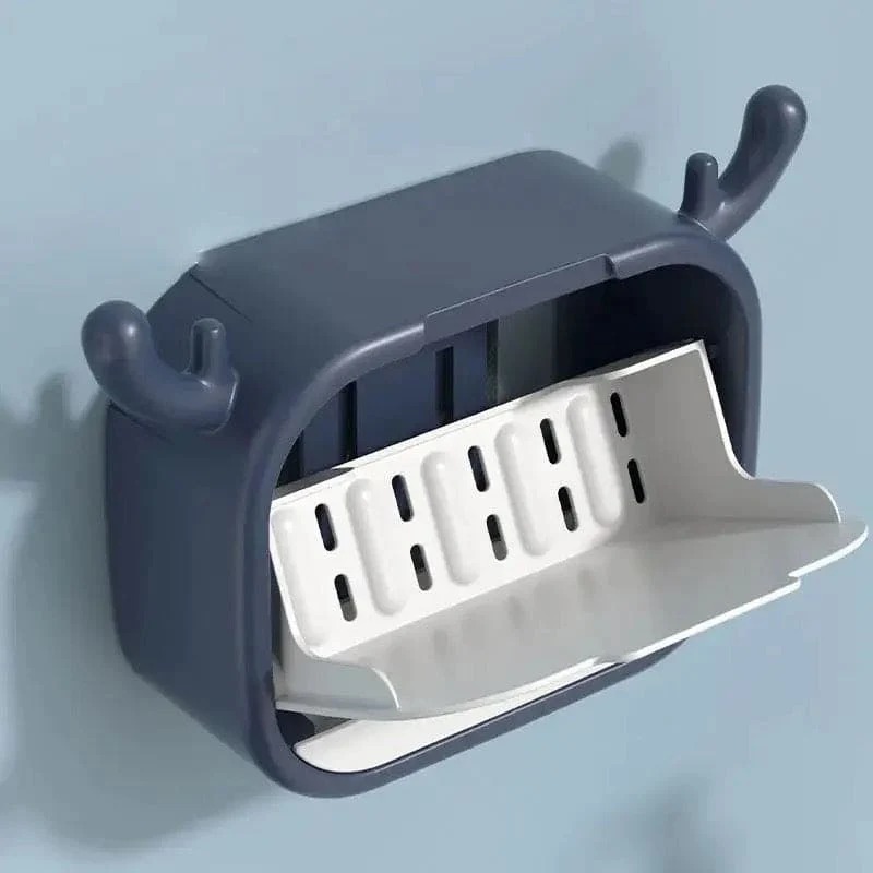 Deer Horn Soap Holder with Hanging Hooks
