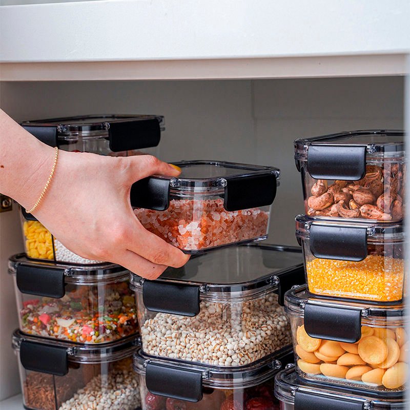 Heavy Quality Set Of 3 Acrylic Food Container