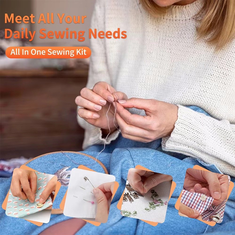 98Pcs Sewing Tool kit with premium quality bag