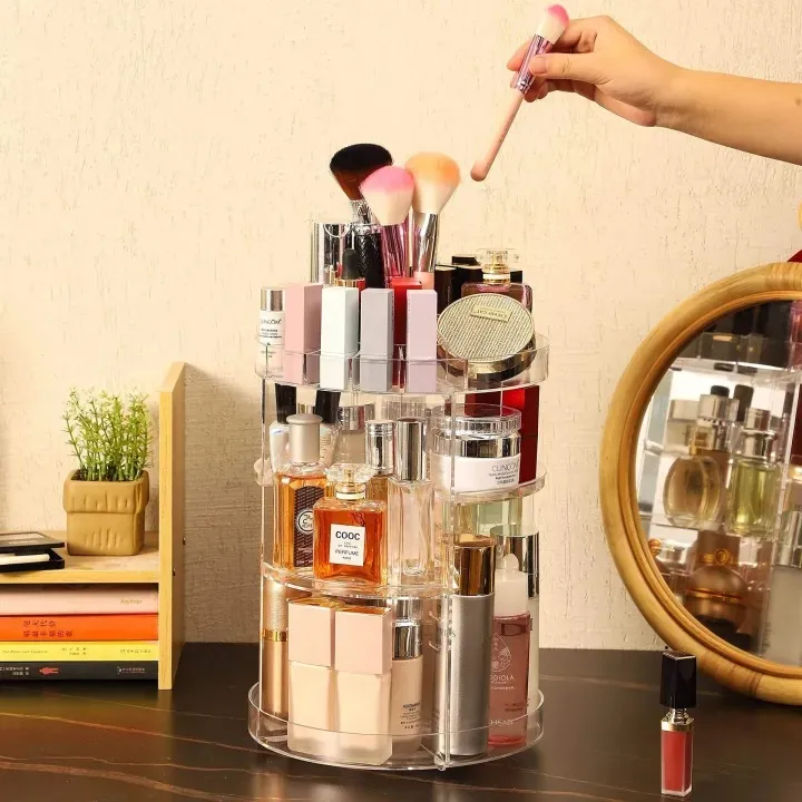 360 Rotating Makeup Beauty Organizer