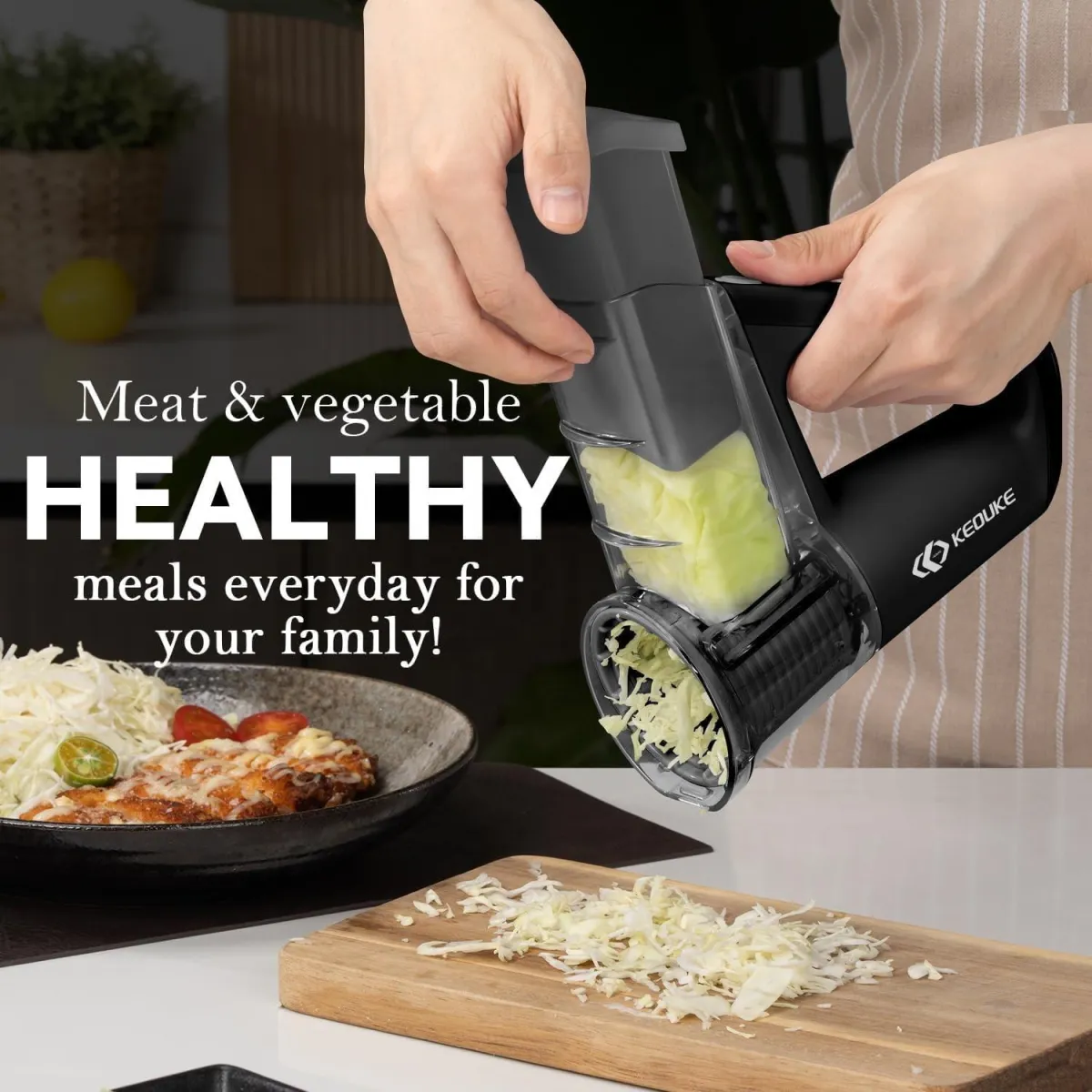 Electric Multifunctioanl Hand Held Food Chopper