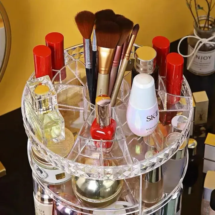 360 Rotating Makeup Beauty Organizer