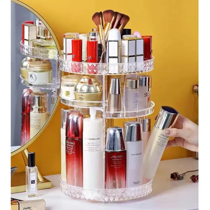 360 Rotating Makeup Beauty Organizer