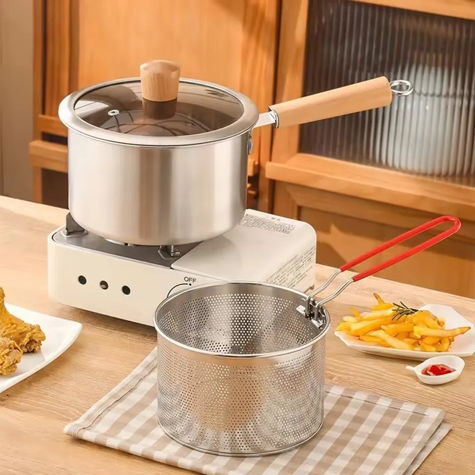 Premium Stainless Steel Fryer Cooking Pot 2.5liter