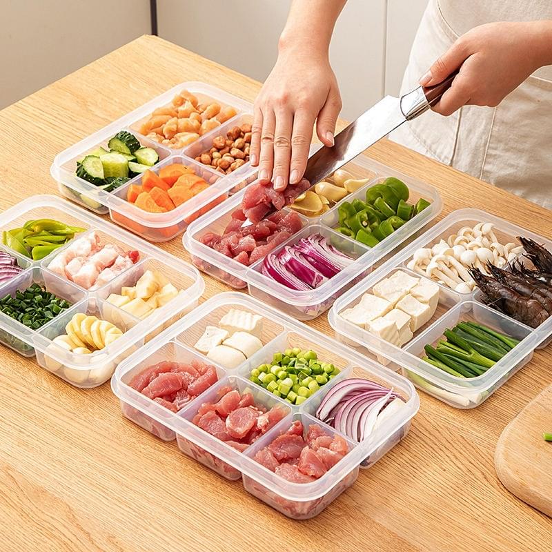 clear plastic six compartment organizer with lid clear plastic six compartment organizer with lid