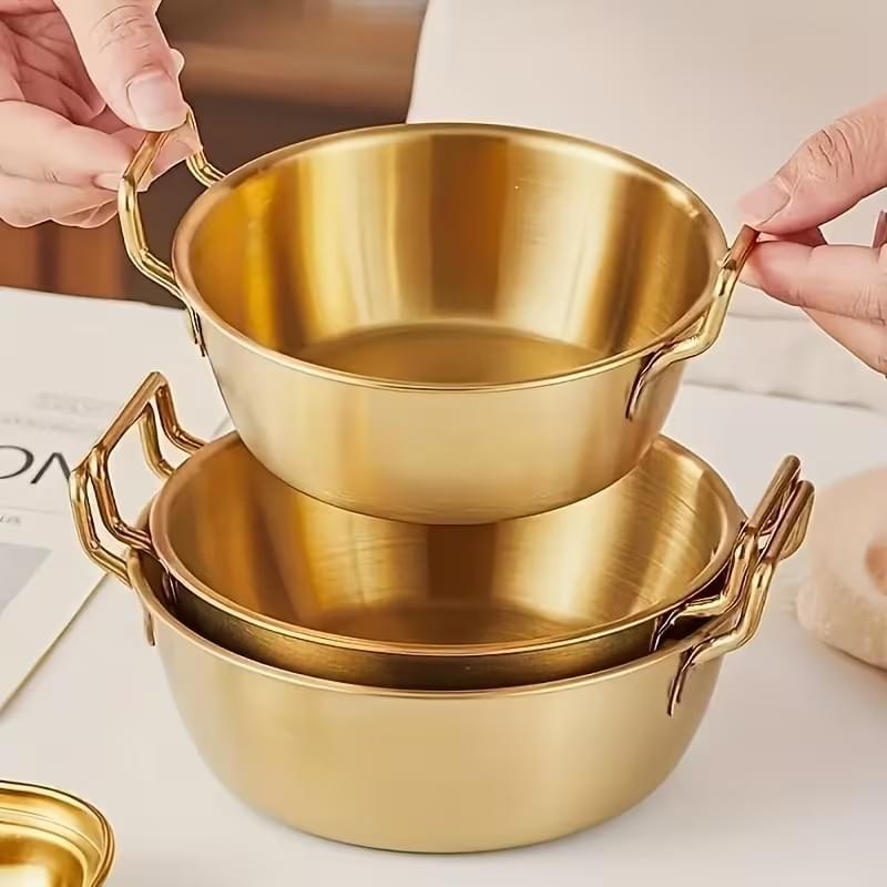 14cm gold stainless steel serving bowl pan 14cm gold stainless steel serving bowl pan