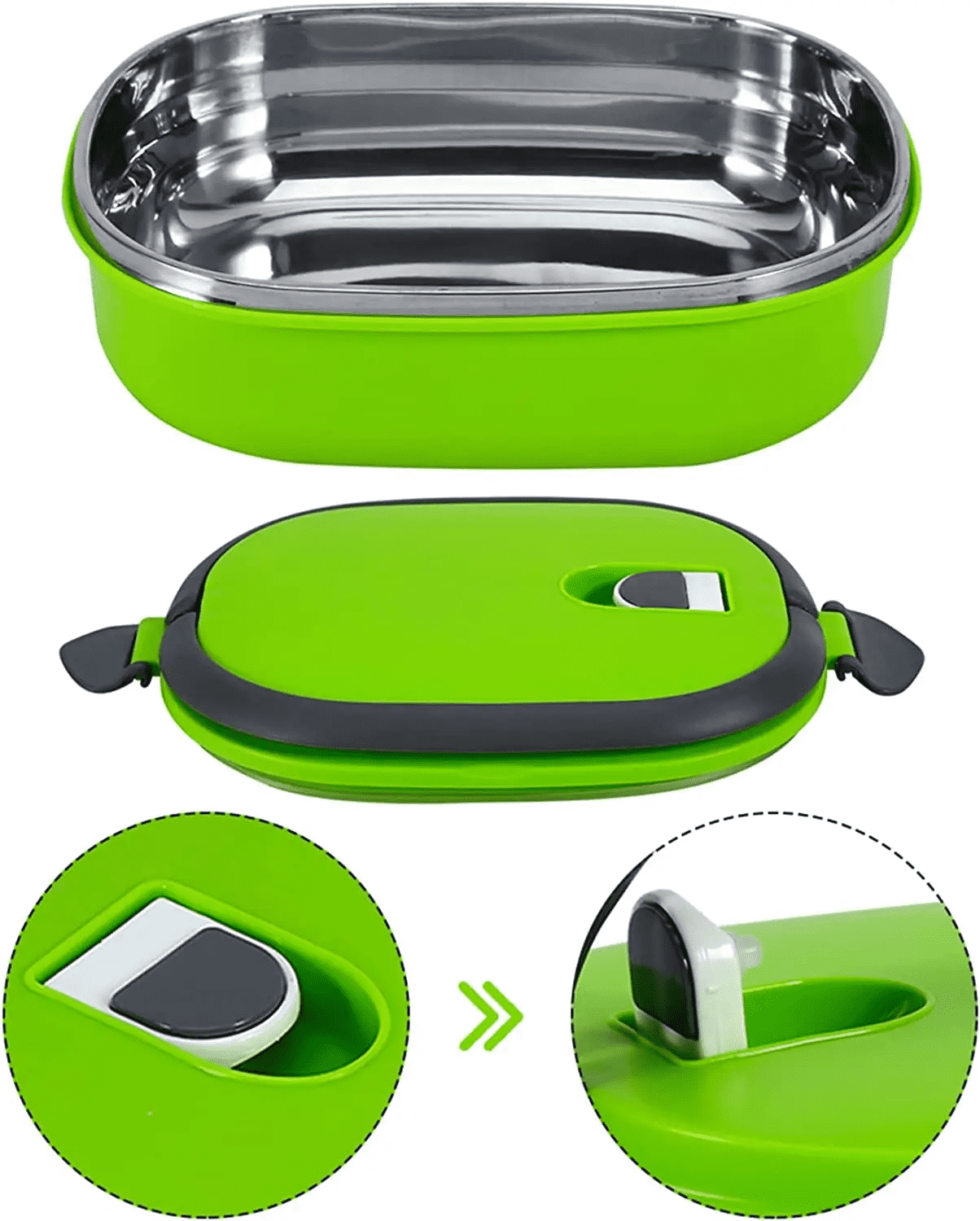 900ml stainless steel insulated leakproof lunch box