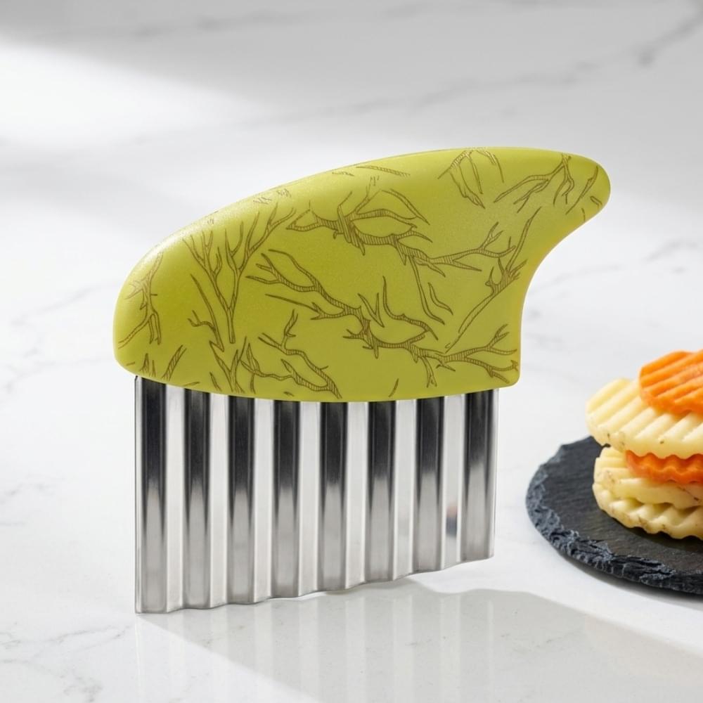 stainless steel crinkle cut vegetable slicer knife stainless steel crinkle cut vegetable slicer knife
