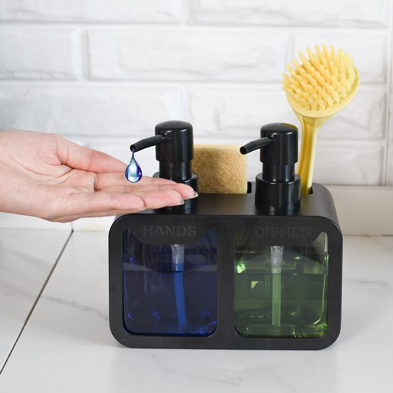 4 in 1 kitchen soap dispenser pump caddy organizer 4 in 1 kitchen soap dispenser pump caddy organizer