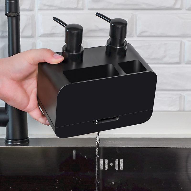 4 in 1 kitchen soap dispenser pump caddy organizer 4 in 1 kitchen soap dispenser pump caddy organizer