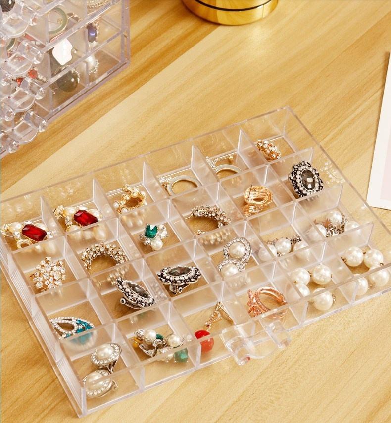 clear acrylic jewelry box organizer with slots clear acrylic jewelry box organizer with slots